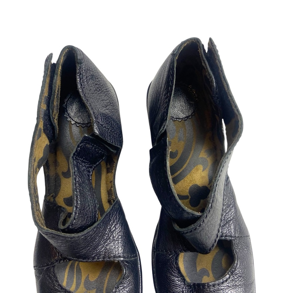 Fly London Yogo Women's Wedge Sandals - Black 9 9.5 40 - Picture 8 of 13